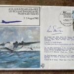 Military Autograph Auction RAF WW2 fighter and Bomber aces, Aviation flown covers, Great War — image 20