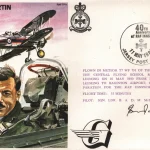 Autograph Auction RAF Military Space WW2 fighter, Bomber aces, Aviation flown covers, Navy — image 13