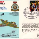 Autograph Auction RAF Military Space WW2 fighter, Bomber aces, Aviation flown covers, Navy — image 6