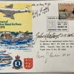 Autograph Auction RAF Military Space WW2 fighter, Bomber aces, Aviation flown covers, Navy — image 6
