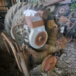 Private collection of Field Marshall Series 2 tractor, Field Marshall Crawler, Fordson Major and other vehicles — image 6