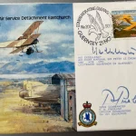Autograph Auction RAF Military Space WW2 fighter, Bomber aces, Aviation flown covers, Navy — image 23