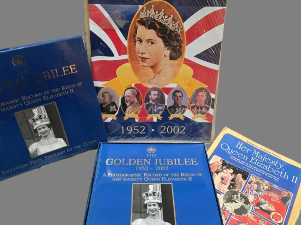 Royal family book and memorabilia auction from the archives of the British Monarchists Society.– Illustrated Hardbacks