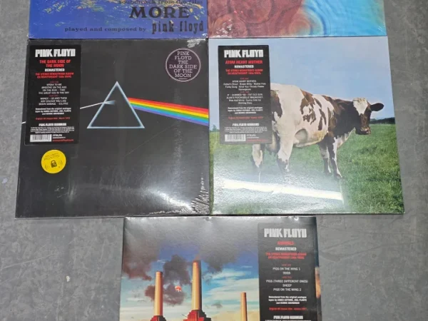 Live Auction of Vinyl Records – Large Selection of The Beatles, Pink Floyd, Rock, Punk, Blues, CD’s, Cassettes & Musi…