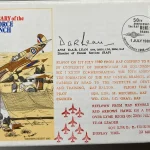 Autograph Auction RAF Military Space WW2 fighter, Bomber aces, Aviation flown covers, Navy — image 20