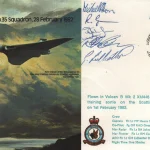 Autograph Auction RAF Military Space WW2 fighter, Bomber aces, Aviation flown covers, Navy — image 24