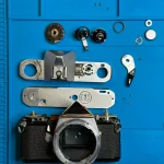 Cameras / lenses & HI FI / bronze — image 5