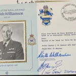 Military Autograph Auction RAF WW2 fighter, Bomber aces, Aviation flown covers, Navy — image 9