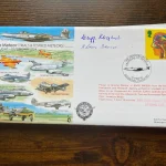 Autograph auction Space RAF Navy Aviation Bombers Aces Luftwaffe Battle of Britain FDCs — image 16