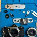 Cameras / lenses & HI FI / bronze — image 3