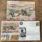 Military Autograph Auction RAF WW2 fighter and Bomber aces, Aviation flown covers, Great War — image 15