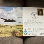 Autograph Auction Victoria Cross winners, RAF Bomber Aces, Navy, Battle of Britain, Military signed covers — image 12