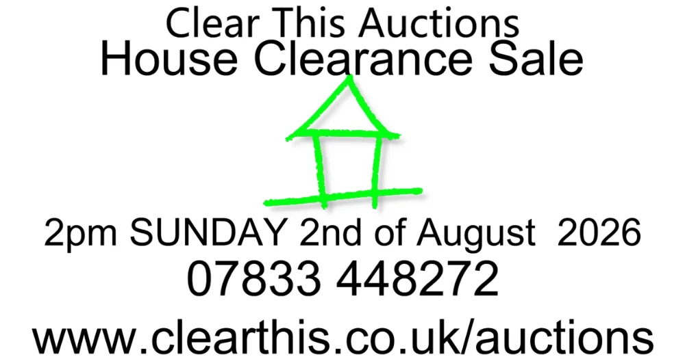 House Clearance Salvage Auction from Clear This Ltd