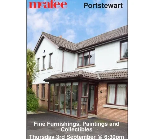 Antique and General Auction, 3 Adam Clarke Gardens, Portstewart