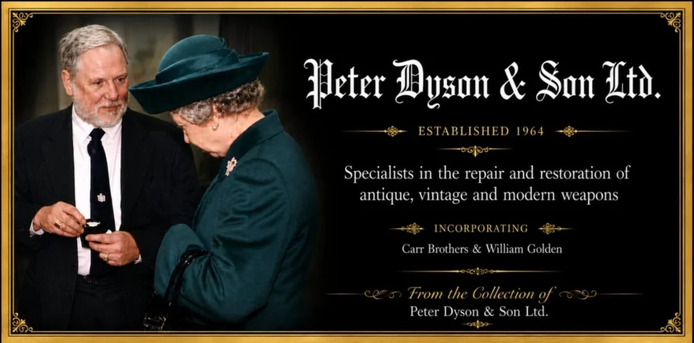 Auction of residual stock from long established Gunmakers and Specialist restorers Peter Dyson and Son Ltd