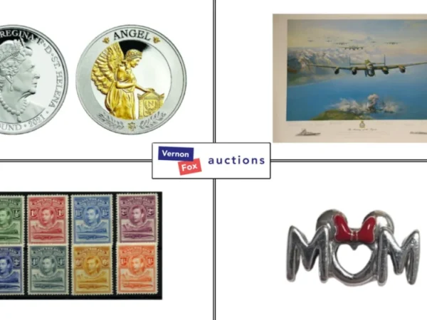 Collectables and Memorabilia plus Coins, Stamps, Prints and Jewellery