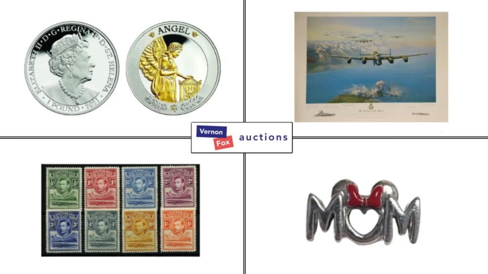 Collectables and Memorabilia plus Coins, Stamps, Prints and Jewellery