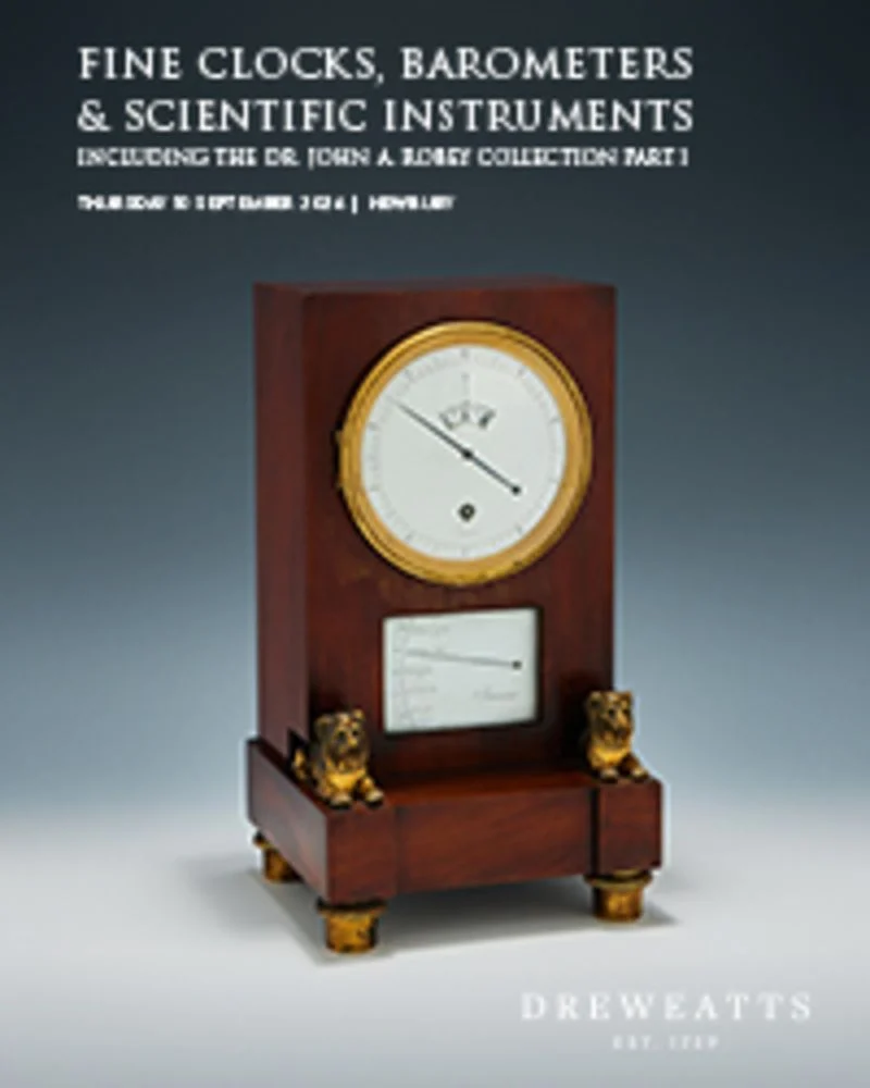 Fine Clocks, Barometers & Scientific Instruments: Including The Dr. John A. Robey Collection Part I