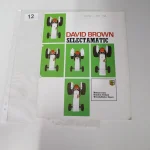 Rare David Brown Tractors & other farming brochures plus cofidential Ephemera — image 13
