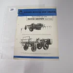 Rare David Brown Tractors & other farming brochures plus cofidential Ephemera — image 21