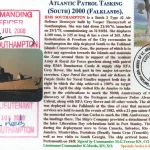 LIVE SIGNED FDC, STAMPS, NAVY AND MILITARY — image 1