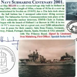 LIVE SIGNED FDC, STAMPS, NAVY AND MILITARY — image 23
