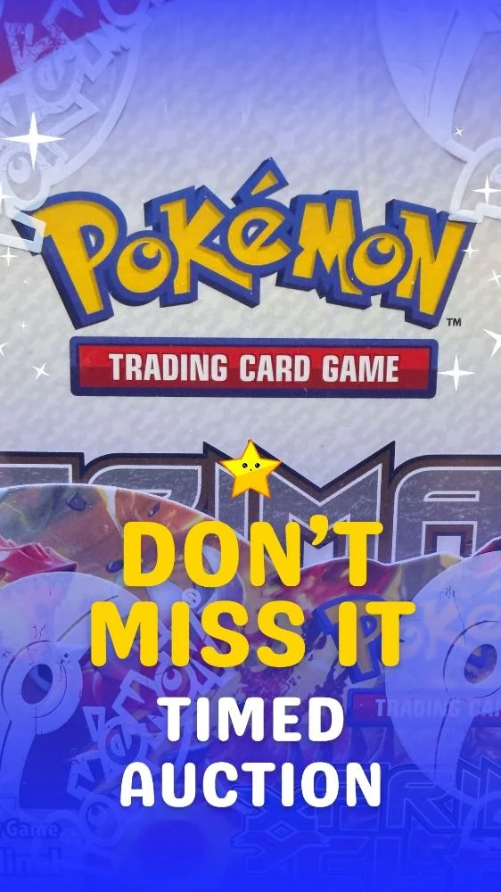 Pokémon Cards: Timed Auction