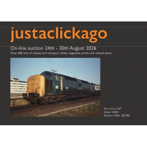 Summer Auction of Railway and Transport Slides, Negatives, Prints and Paper Railwayana.