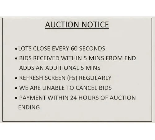 Timed Online Auction of Commercial Catering Equipment & Office Furniture.