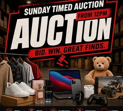 Unclaimed Goods from a Major UK Courier Network inc Toys, Tech, Fashion, Collectables, Homeware and More!