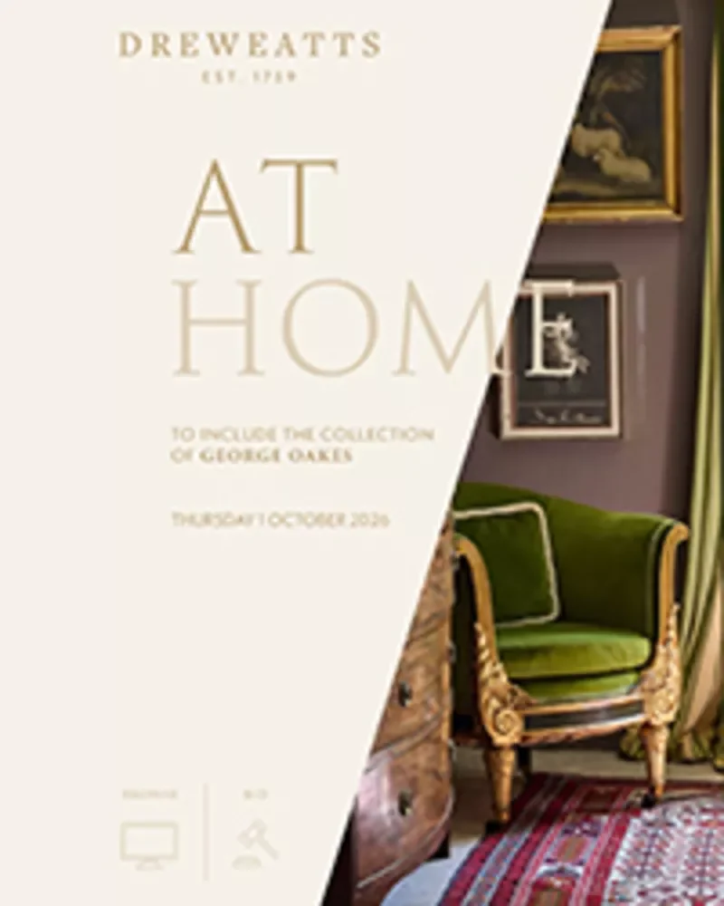 At Home: To include the Collection of George Oakes (Timed Online Auction)
