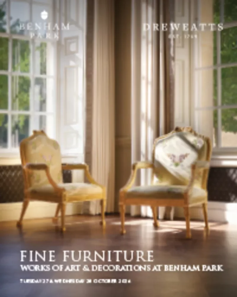 Fine Furniture, Works of Art & Decorations at Benham Park