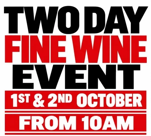 Two Day Fine Wine Auction Event