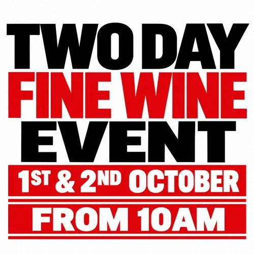 Two Day Fine Wine Auction Event