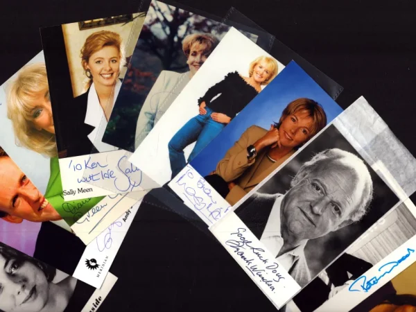 LIVE AUTOGRAPH ENTERTAINMENT, SPORT, SPACE, MUSIC AND HISTORICAL