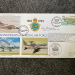 Autograph Auction WW2, Dambusters, Battle of Britain aces, Space, Sport, Historic, Concorde, SOE, TV FDCs Coin covers — image 16