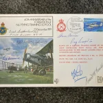 Autograph Auction WW2, Dambusters, Battle of Britain aces, Space, Sport, Historic, Concorde, SOE, TV FDCs Coin covers — image 14
