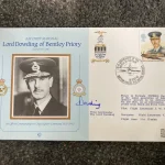 Autograph Auction WW2, Dambusters, Battle of Britain aces, Space, Sport, Historic, Concorde, SOE, TV FDCs Coin covers — image 22