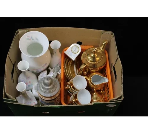 Irish Republican Posters, Early Belleek, Enamel Sign, Spongeware, Safe, Model Sailing Yacht, Silver, Belfast Sink etc.
