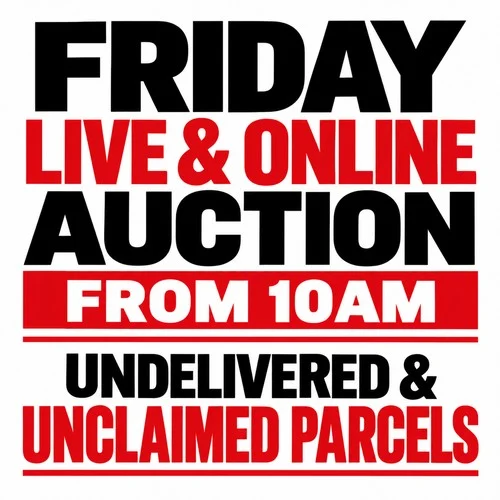 Lost Luggage & Unclaimed Trade “Job Lots” Incl. Clothing, Homeware, Books, Footwear, Tools, Auto and More from a Major UK Courier Network
