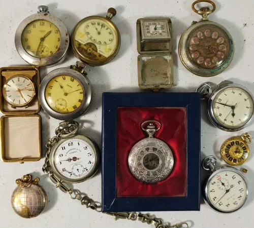 Timed Pocket and Wristwatches
