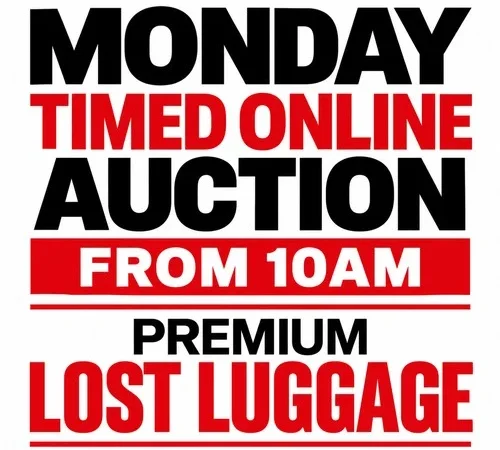 Unclaimed Goods & Lost Luggage from UK & International Transport Networks