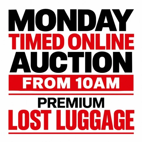 Unclaimed Goods & Lost Luggage from UK & International Transport Networks
