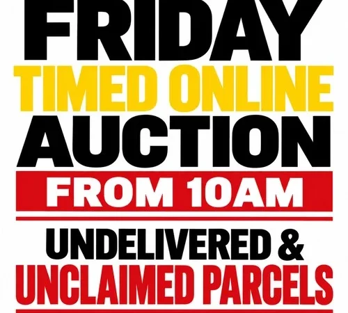 Unclaimed Trade “Job Lots” incl. Clothing, Homeware, Books, Footwear, Tools, Auto and More from a Major UK Courier Network